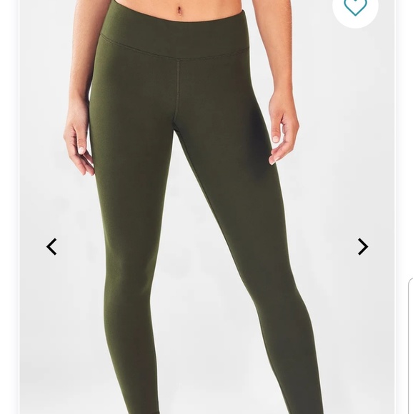 fabletics olive green leggings